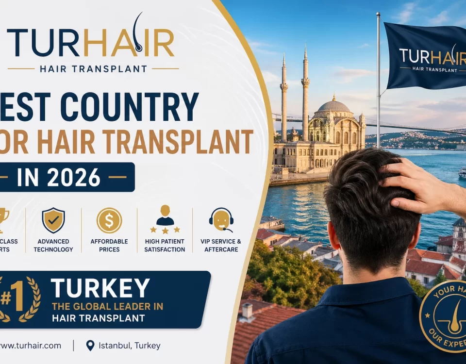 Best country for hair transplant in 2026 Turkey Istanbul Turhair clinic hair restoration results affordable hair transplant