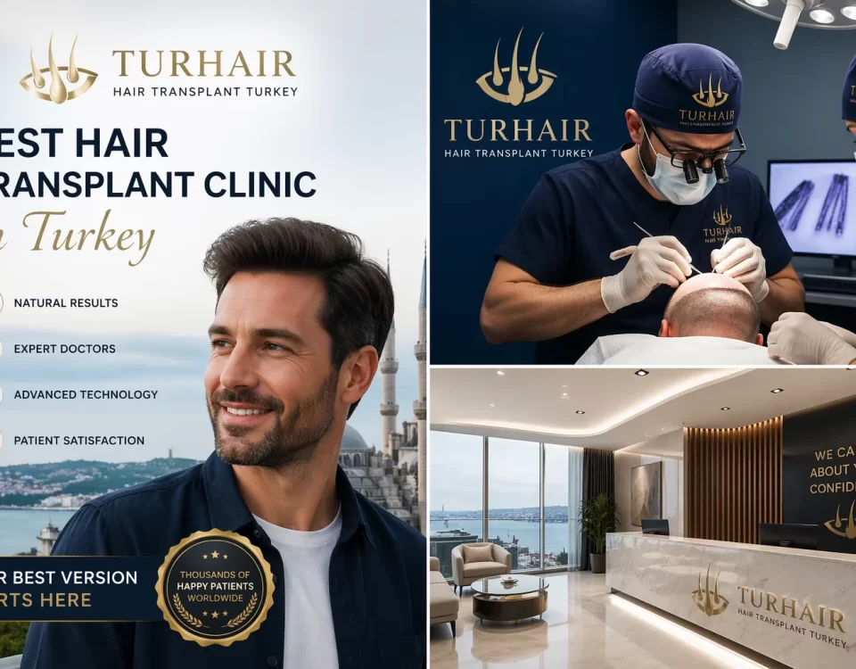 Best Hair Transplant Clinic in Turkey - TURHAIR Istanbul expert doctors performing FUE hair transplant with natural results