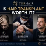 Is hair transplant worth it - before and after result TURHAIR clinic