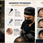No Shave Hair Transplant Turkey before and after results at TurHair with natural hairline design and doctor-led hair transplant procedure.
