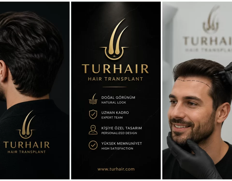 TurHair doctor-led hair transplant clinic in Turkey with natural hairline design and professional consultation