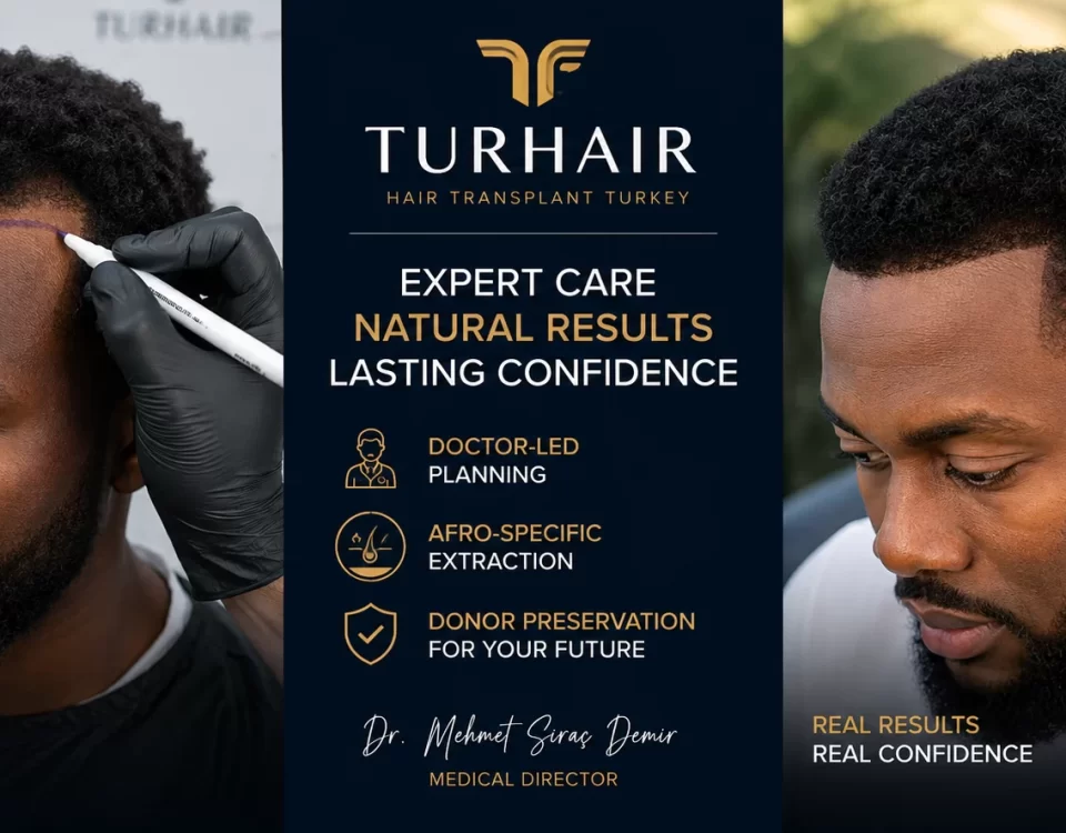 Afro Hair Transplant Turkey – TurHair and Dr. Mehmet Sıraç Demir