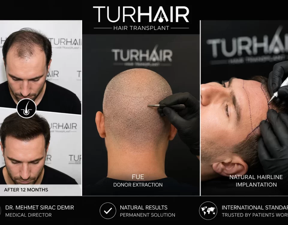 Hair Transplant Sweden vs Turkey 2026 – TurHair Istanbul FUE hair transplant and natural hairline