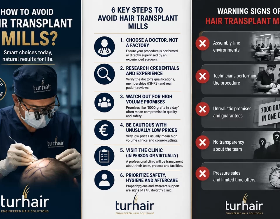 How to Avoid Hair Transplant Mills in Turkey – TurHair doctor-led hair transplant guide