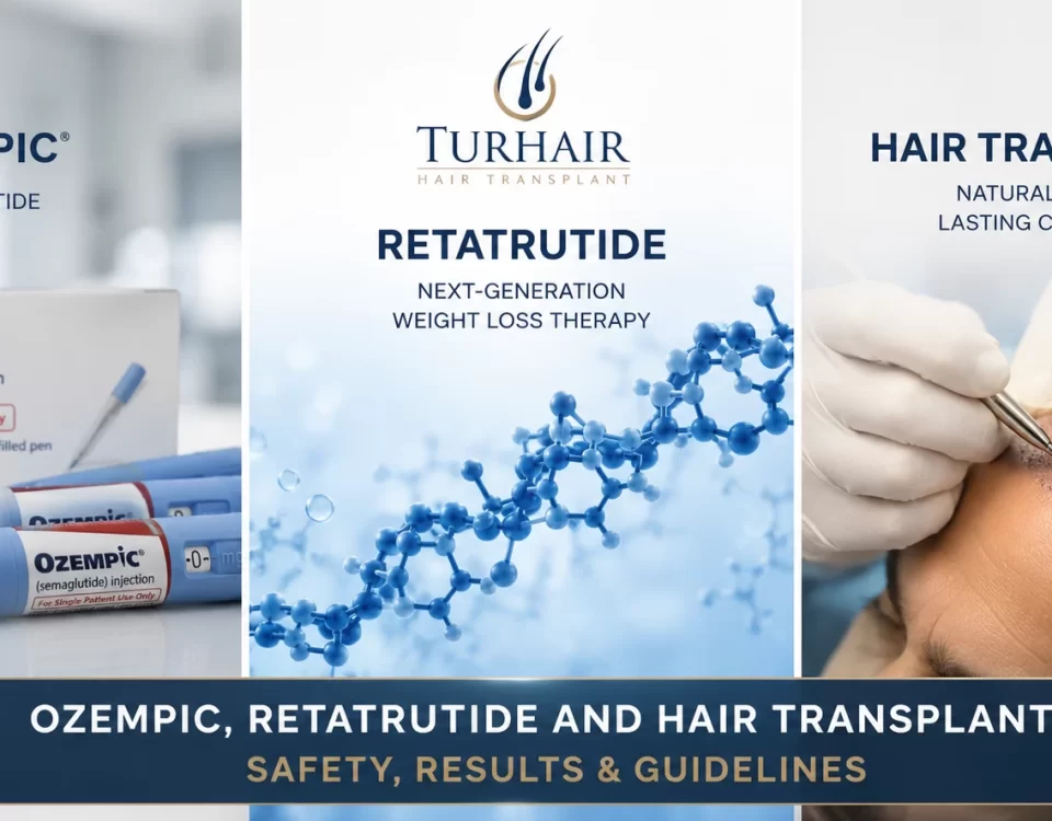 Ozempic Retatrutide and hair transplant safety results and guidelines