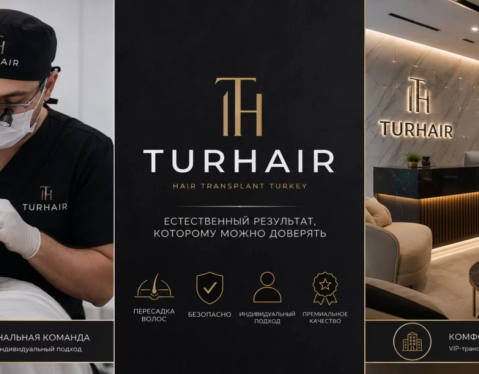 Пересадка волос в Турции 2026 в клинике TurHair в Стамбуле