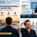 Beste Haartransplantationskliniken in Istanbul 2026 – Vergleich von Preisen, Ärzten und Methoden bei TurHai