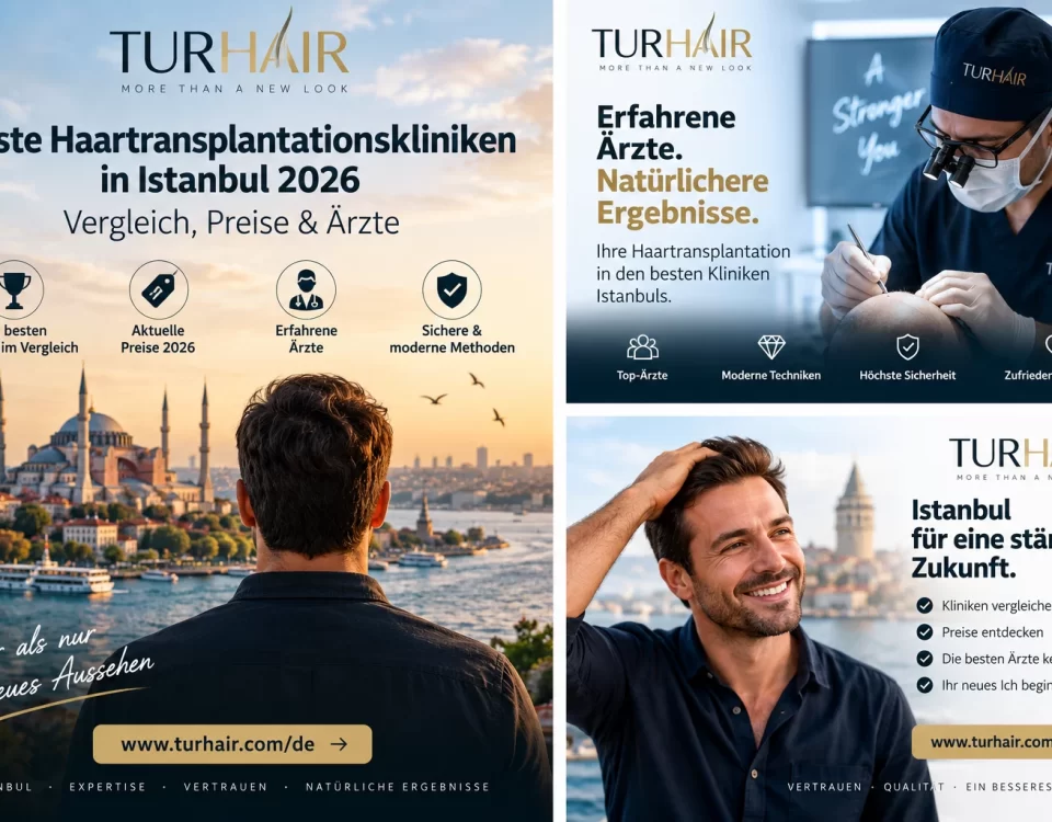 Beste Haartransplantationskliniken in Istanbul 2026 – Vergleich von Preisen, Ärzten und Methoden bei TurHai
